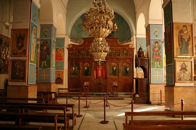 Half-Day Majesty: Madaba Mosaics & Mount Nebo's View - The Madaba Map inside St. George’s Church