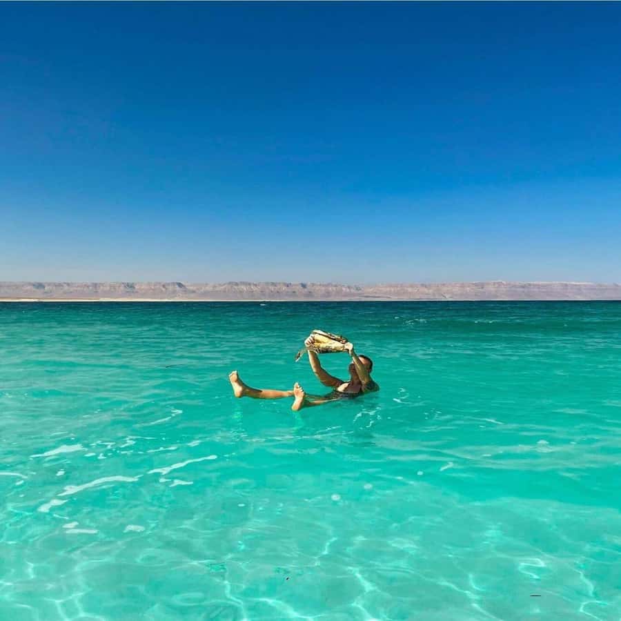 Half Day Tour Dead Sea , Pink Lake, Crystal beach From Amman - Four hours at the Dead Sea beach