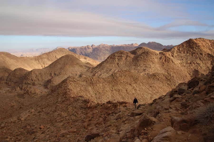 Hike to Jordan's Highest Mountain, Umm Ad Dami & Overnight - Hiking Jabal Umm ad Dami at 1,832 meters