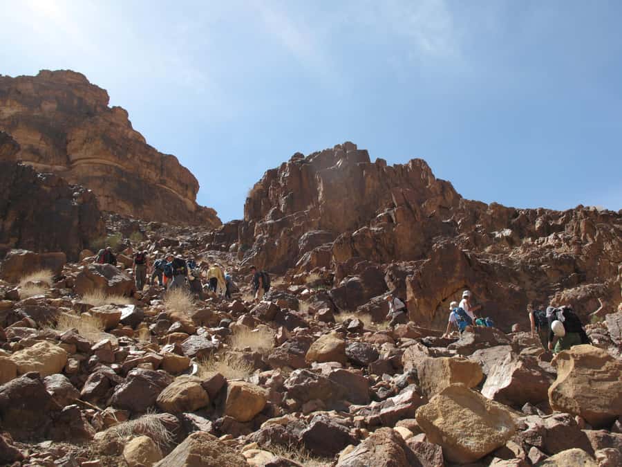 Hike to Jordan's Highest Mountain, Umm Ad Dami & Overnight - Qatar Spring and the wider Wadi Rum circuit