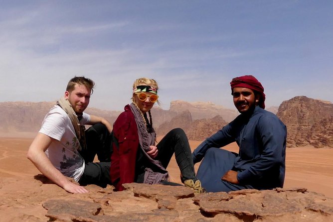 Jeep Tours in Wadi Rum with Bedouin Guide 2,3,4,5 hours | Magic Bedouin Star - Little Bridge, a short climb with a payoff