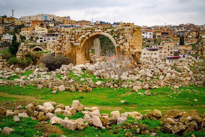 Jerash Half-Day Trip from Amman - The Oval Plaza and Jerash’s grand central spaces