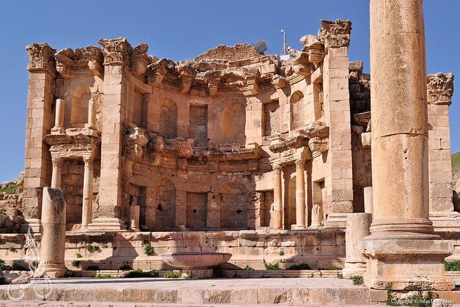 Jerash one day tour from Amman - The Oval Plaza and Jerash’s grand public spaces