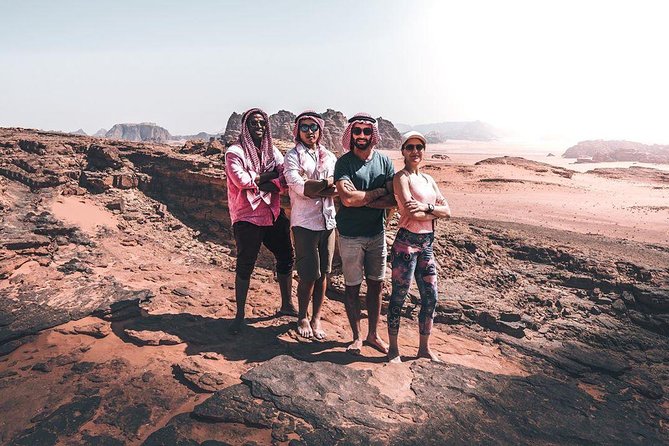 Lawrence's House Jeep Tour (5 hours) - Al Ramal’s red dune and the ancient map