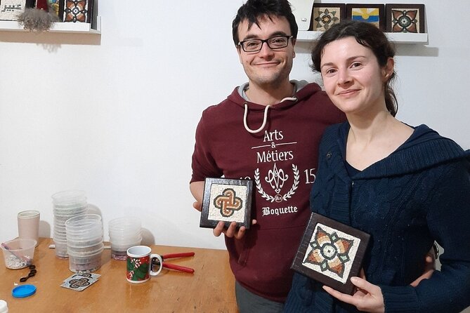 Mosaic Art Class in Amman - Three and a half hours of quiet concentration