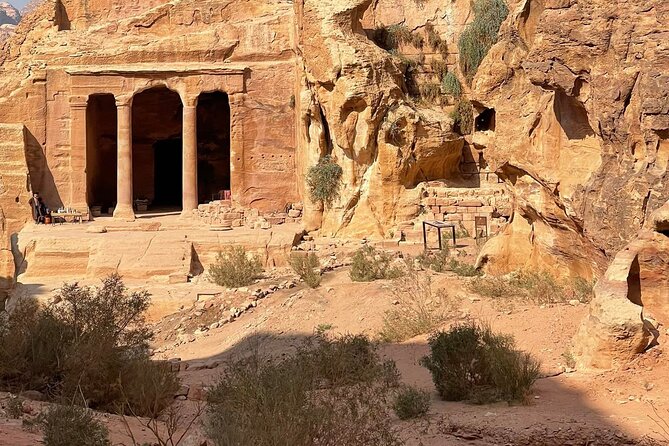 Nabatean Nights Stay in Petra Jordan - Bedouin Village with Tour - Sunrise over the valley inside Petra