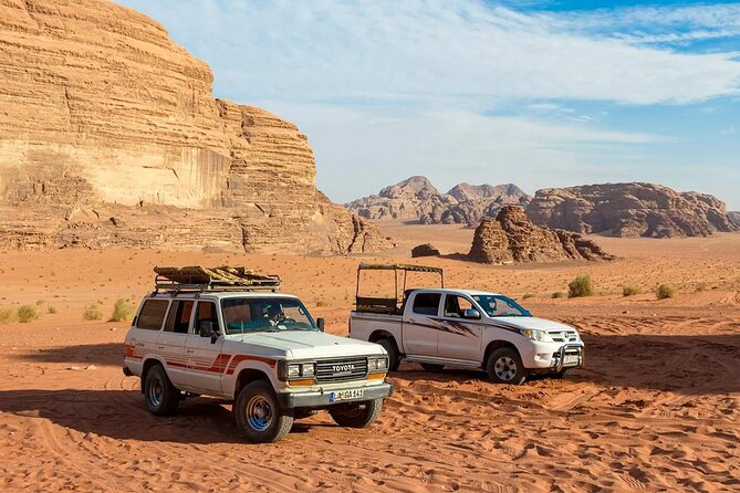 One Day Petra and Wadi Rum with Pick Up - Four hours among Petra’s stone facades