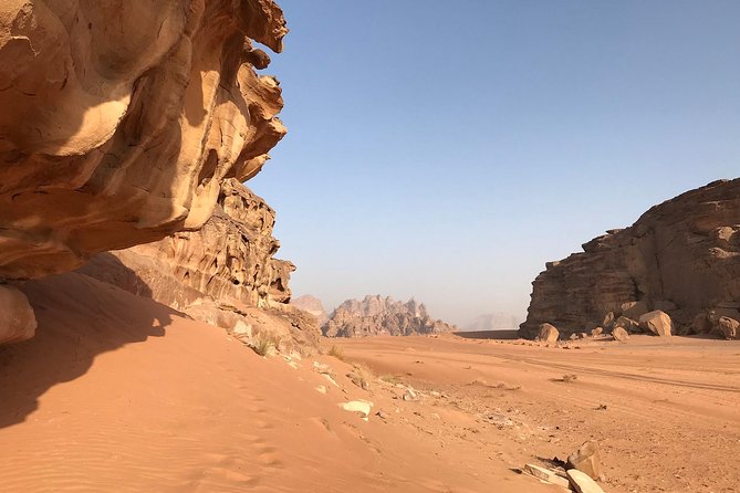 One Day Tour Wadi Rum - Sandboarding adds a welcome change of pace