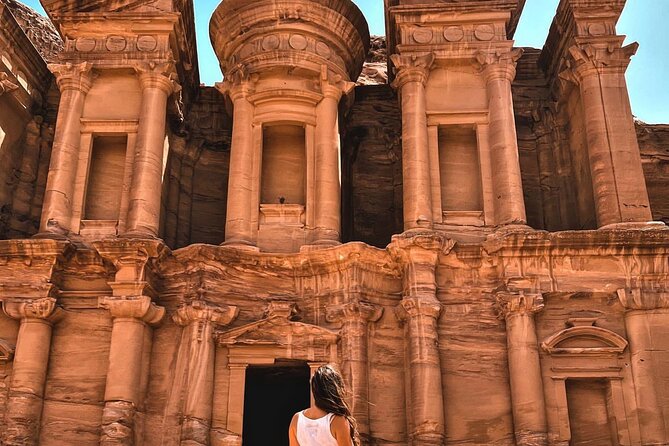 Petra and Little Petra Private Guided Tour - Little Petra’s narrow entrance and Nabataean details