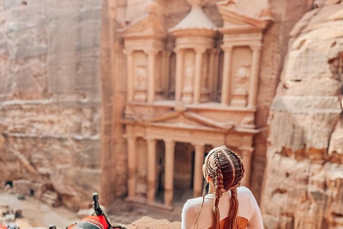Petra and Little Petra Private Guided Tour - Walking through Petra’s Siq to the Treasury