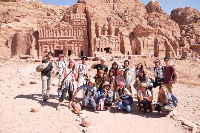 Petra Excursion from Dead Sea - Beyond the Treasury: tombs, facades, and the main trail