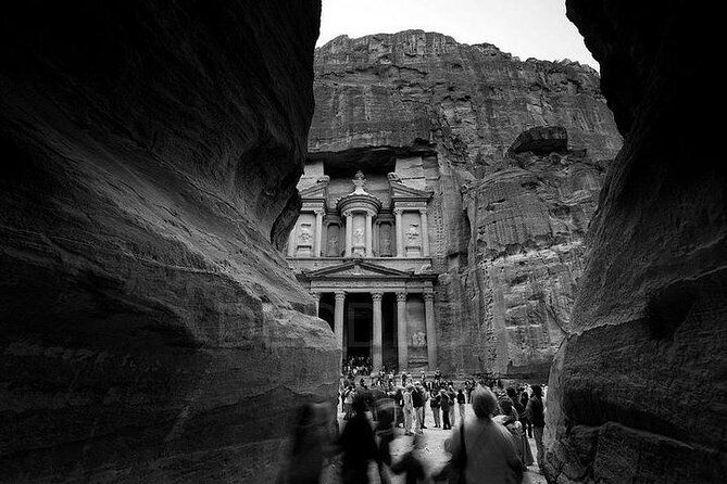 Petra & Wadi Rum from Amman Full Day Tour - Walking through Petra’s 1.2-kilometer Siq