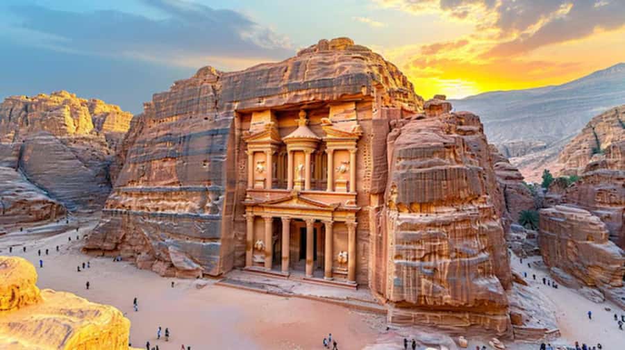 Petra & Wadi Rum: Full Day Private Tour with Hotel Pickup - Lunch before the desert