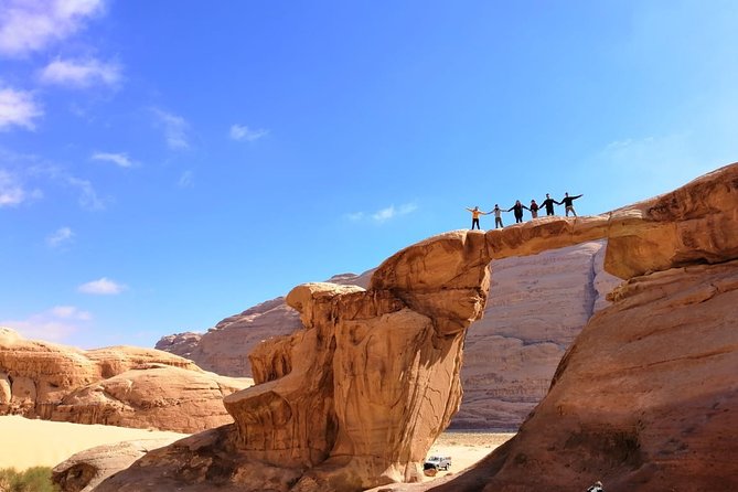 Petra & Wadi Rum in 3 Days from Amman Airport - Day 3: Wadi Rum by four-wheel-drive Jeep