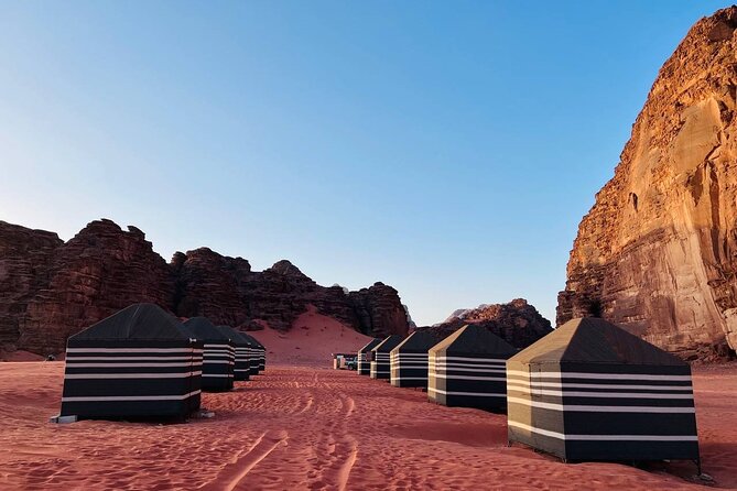 Private 2Day Jeep Tour with Overnight in Bedouin Camp in Wadi Rum - Mushroom Rock and Um Fruth Bridge