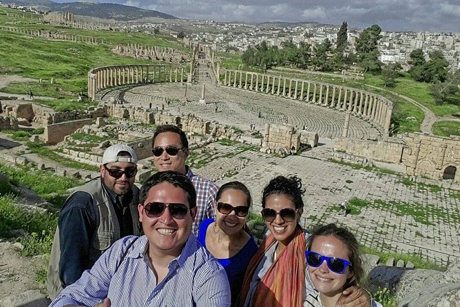 Private Tour Jerash and Dead Sea with lunch - Walking through Jerash’s Roman ruins