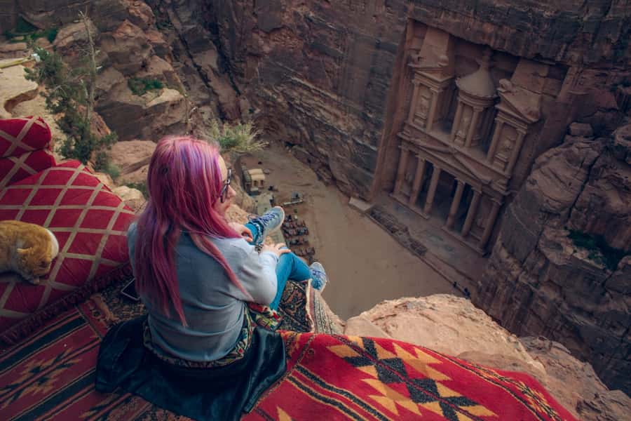 Tel Aviv: Petra & Wadi Rum 2-Day Tour with Bedouin Camp Stay - Lunch and the move to Wadi Rum