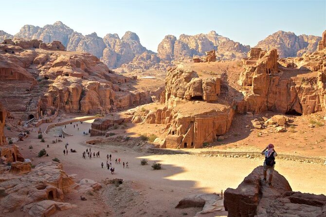 Two-day exploration of Petra and Wadi Rum - The long climb to Petra’s Monastery