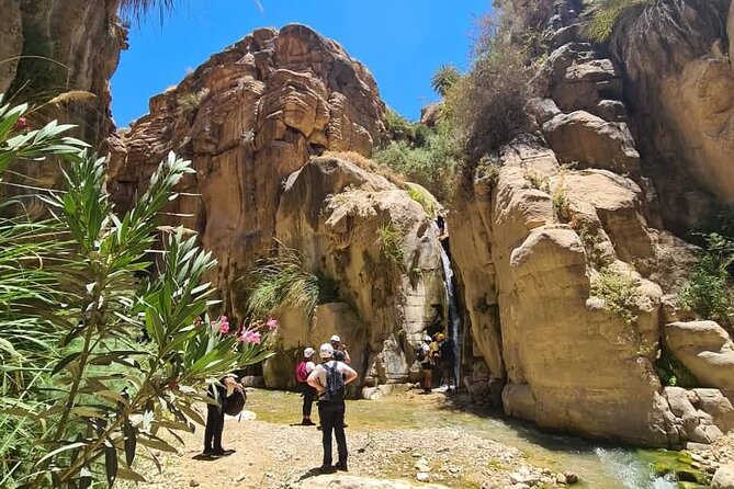 Wadi Hora and Wadi Bin Hammad Canyoning Adventure - The guide and the group size