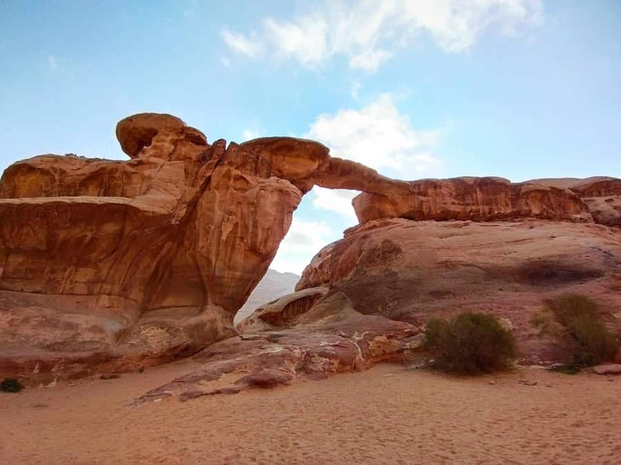 Wadi Rum: 2-Hour Jeep Tour with Bedouin Tea - Al Ramal Red Sand Dune and the first photo stop