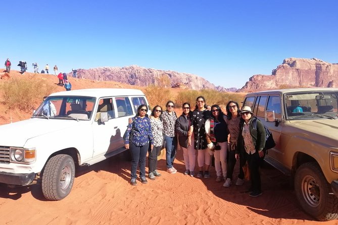 Wadi Rum Day Tour from Petra ending in Aqaba - Four Wadi Rum sights that give the ride its shape