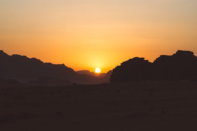 Wadi Rum Desert Sunset Tour - Little Rock Bridge and the bigger formations