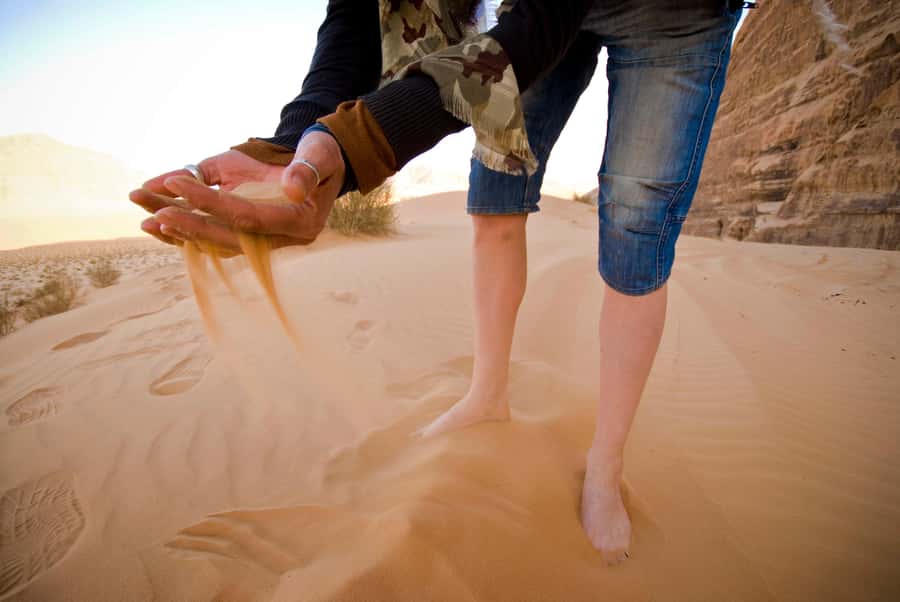 Wadi Rum: Explore 10-Hour Jeep Tour Pass, Guide, Meal & Stay - Canyon walks, rock climbs, and wide desert views