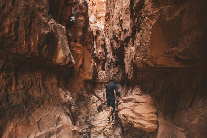 Wadi Rum: Full Day Valley Tour with Lunch - Lawrence Spring and wide desert views