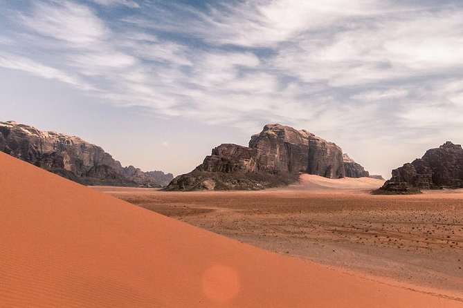 Wadi Rum: Full Day Valley Tour with Lunch - The Red Sand Dune for color and open space