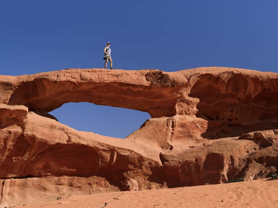 Wadi Rum: Guided Jeep Tour With Overnight Stay and Meals - Lawrence’s Spring and the first desert stops