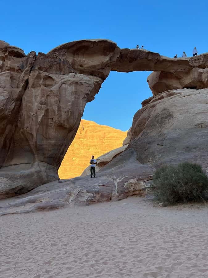 Wadi Rum Highlights: 4-Hour Jeep Tour - Morning or Sunset. - Mushroom Rock is a short, playful photo break