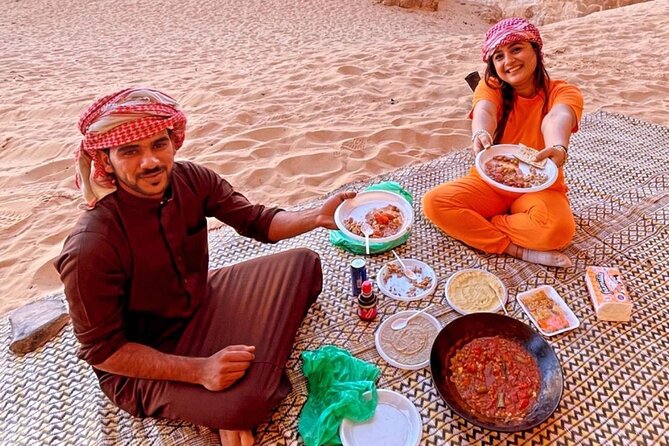 Wadi Rum Mountain Hike & Climb: Burdah, with a bridge at the top! + tour & Lunch - Umm Fruth Bridge for an easier climb