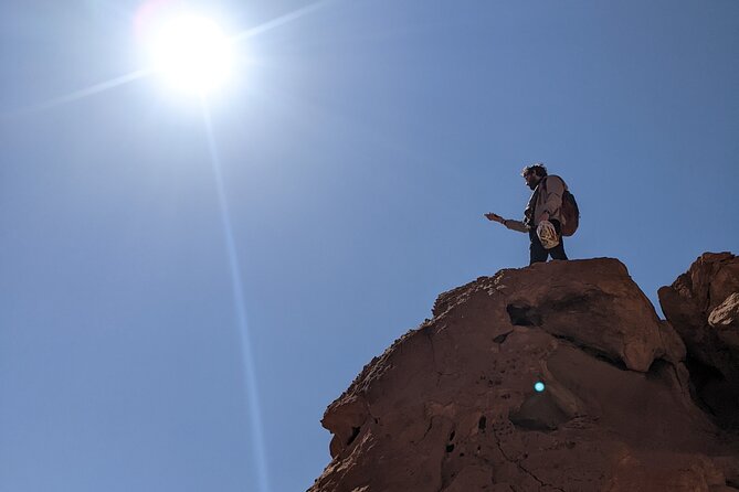 Wadi Rum Mountain Hike: Umm Ad Dami, highest point of Jordan + Jeep tour & Lunch - The White Desert and its pale rock formations